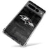 NFL Baltimore Ravens Black & White Google Pixel 7 Pro Clear Case